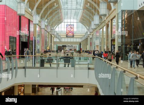 St Davids Shopping Centre Cardiff Stock Photo Alamy