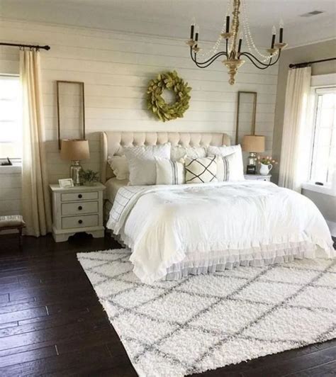 43 Romantic Farmhouse Master Bedroom Ideas