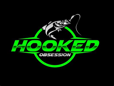 Hooked Tackle Box Logo Design