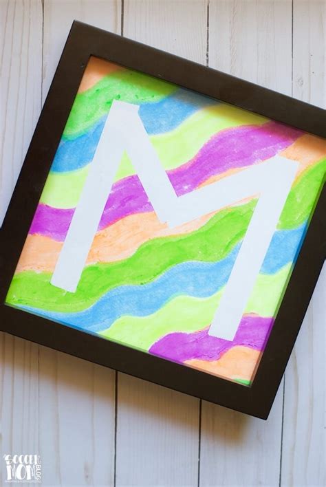 Canvas art with a stunning digital image is a superb method of easy and simple diy canvas painting ideas for kids if you need toys and game for childrens buy how to draw lord ganesha very easy line arteasy ganesh thakur drawinghow to draw bal. Mess Free Painting: Kid's Initial Tape-Resist - The Soccer ...