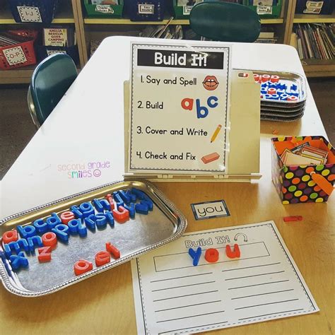 Pin By Bridget Girard On Word Work Kindergarten Word Work Centers