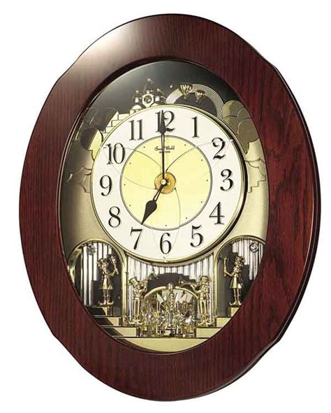 Antique looking clocks, modern clocks, and artistic clocks are all possible when they are custom clocks made by custommade artisans. Rhythm Clocks 4MH838WD06 Grand Nostalgia Entertainer - The Clock Depot