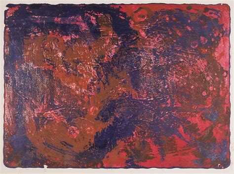 Untitled Bronze Purple And Red Abstraction By Ruth A Wall Annex