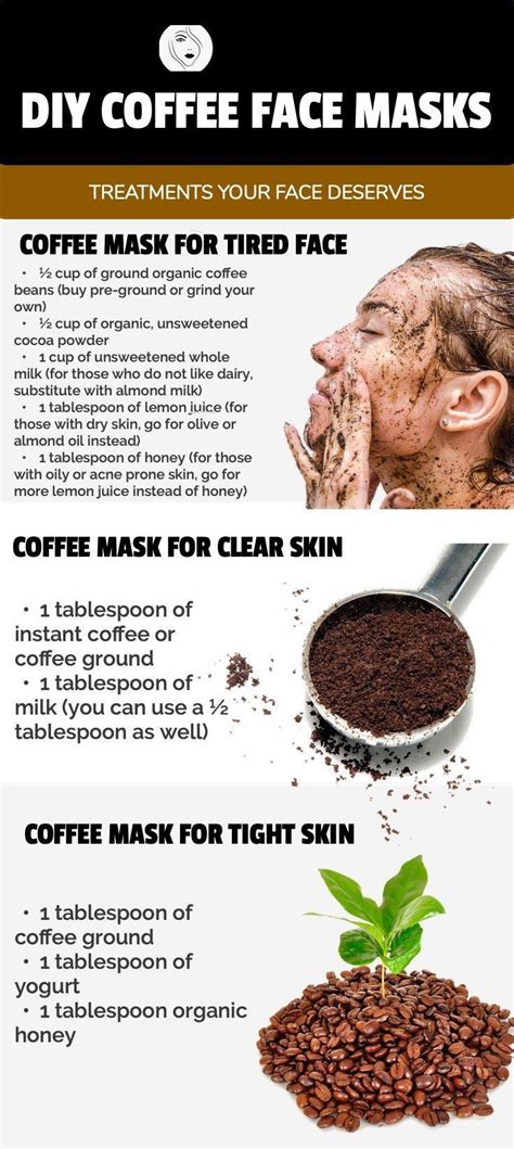 Diy Coffee Masks Coffee Face Mask Face Mask Treatment Mask Treatment