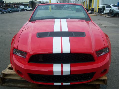 412 @ 6,500 rpm (est.) horsepower per liter. eBay find: 2011 Shelby GT500 convertible front clip ...