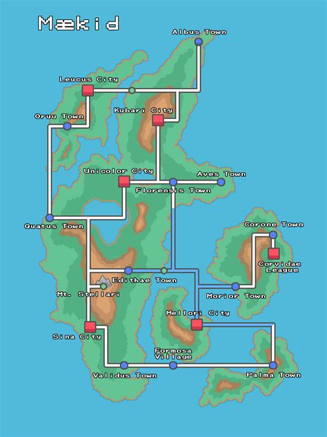 Sinnoh map シンオウ地方 the sinnoh map with the middle earth map style. Sinnoh Map Labeled - Released Johtoblaziken S Bootleg Pokemon Firered A Rom Base Without The Rom ...