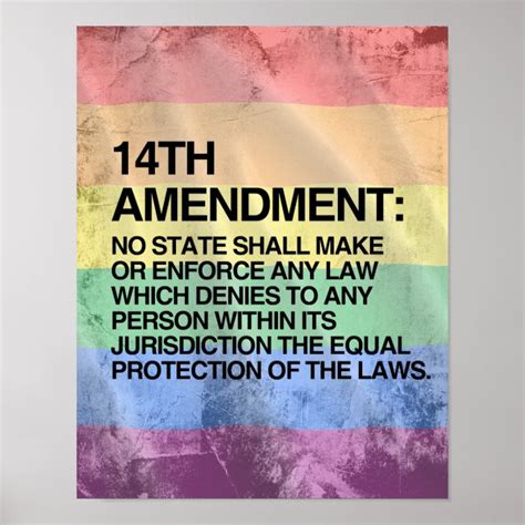 The 14th Amendment Poster