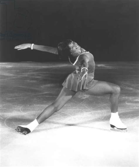 Dorothy Hamill Star Skater Performs A Ina Bauer Move 1976 Olympic
