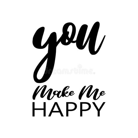 You Make Me Happy Cute Card Stock Illustrations 121 You Make Me Happy