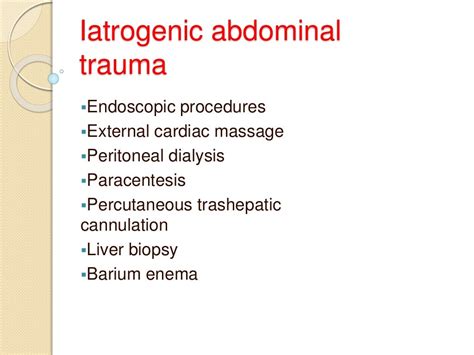 Abdominal Trauma