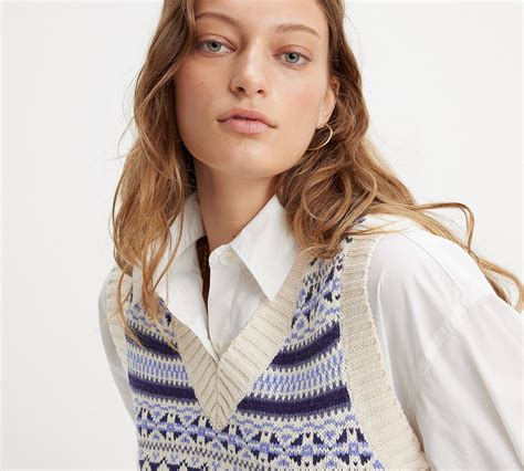 Brynn Sweater Vest Multi Colour Levis® Dk