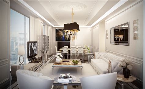 Showroom Modern Living Room New York By Home And Style By Luxury