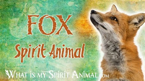 Fox Spirit Animal Fox Totem And Power Animal Fox Symbolism And Meanings
