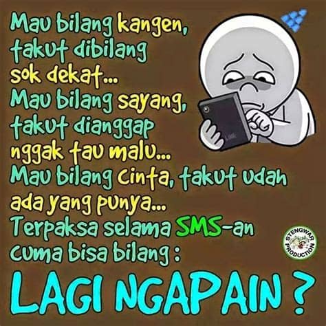 Canva memiliki 100+ contoh desain menarik dan siapa pun bisa membuat desain dalam canva akan membantu status whatsapp memberikan dampak besar, baik jika anda membuat kutipan, meme lucu, maupun pesan inspiratif. Kumpulan 350 Kata-kata Status Lucu FB Terbaik Paling ...