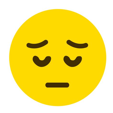 Yellow Sad Face Emoji Png File Png