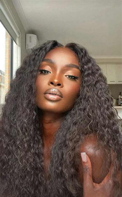 Makeup For Black Skin Black Women Makeup Cute Makeup Makeup Looks Hair Makeup Gorgeous