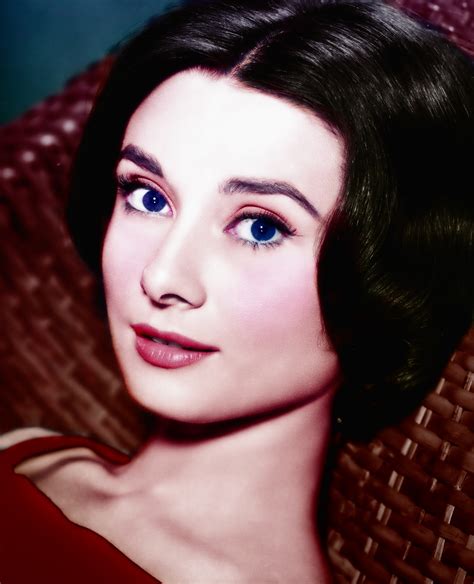 Audrey Hepburn Color Eyes