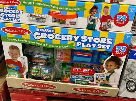 Melissa And Doug Deluxe Grocery Store Play Set Only 1281 At Sams Club