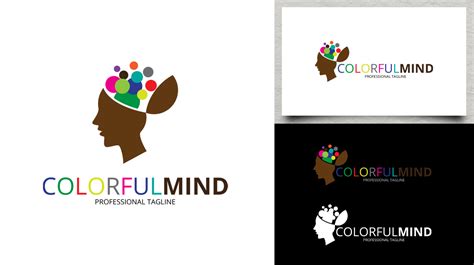 Colorful Mind Logo Logos And Graphics
