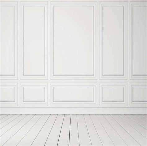 Pure White Wood Wall Photo Background For Photo Studio Wood Vinyl