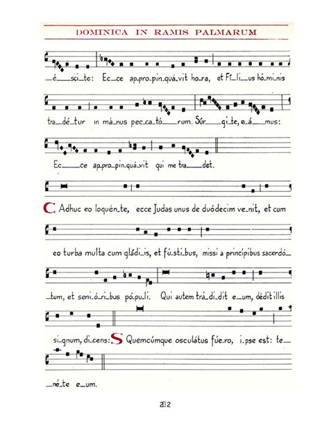 New Liturgical Movement Dominican Chants For Holy Week