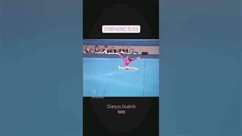 symphonic bliss olesya dudnik floor gymnasticsshorts youtube