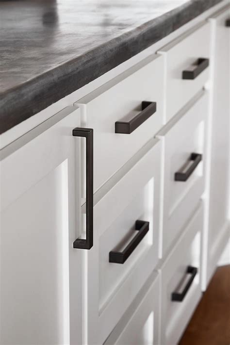 We offer drawer handles in a variety of modern and transitional finishes including satin brass, polished brass, antique brass, matte black, brushed nickel, polished nickel and chrome. Simple hardware; Episode 14 - The All-American Farmhouse ...