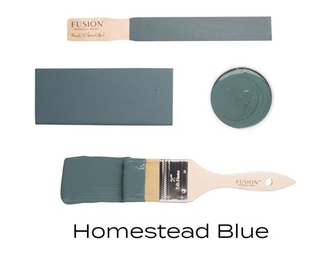 Homestead Blue Fusion Mineral Paint Pint Furniture Paint Etsy