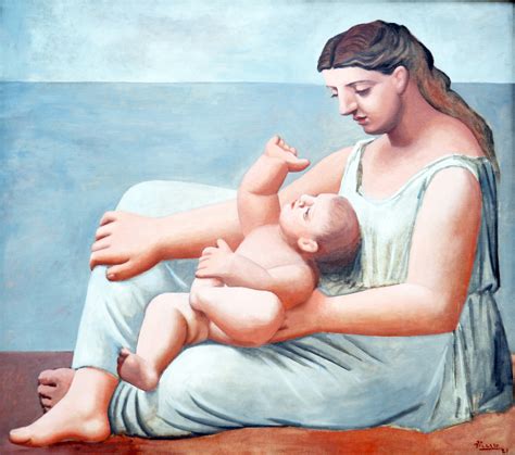 Pablo Picasso Spanish Worked In France 18811973 Mother And Child