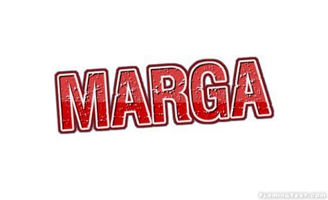 Marga Лого Бесплатный инструмент для дизайна имени от Flaming Text
