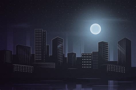 Moonlight City Wallpapers Top Free Moonlight City Backgrounds