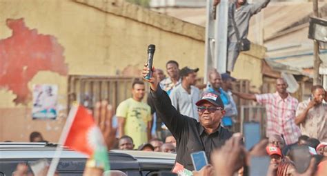 2023 Watch As Peter Obi Storms Lagos For His Campaign Rally Finale
