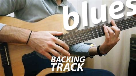 Blues Backing Track In A Major For Guitar Youtube