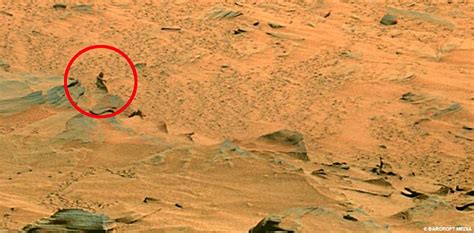 Nasa Probe Reveals Image Of Mystery Figure On Mars