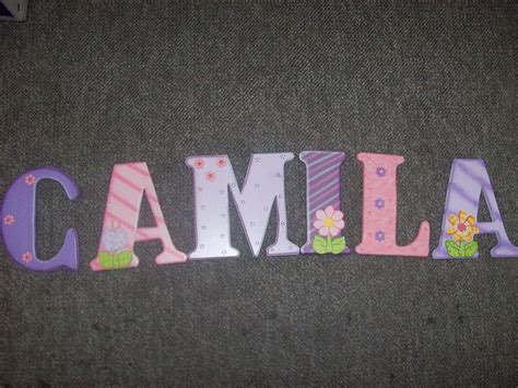 Nombre Camila En Mdf El Precio Depende De La Cantidad De L Flickr