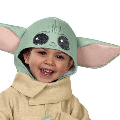 The Child Baby Yoda Costume Child Tunic Headpiece Ears Mandalorian Star