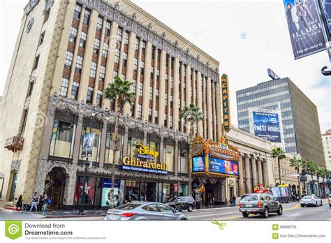 Beautiful Buildings On Hollywood Boulevard The World Famous Walk Of