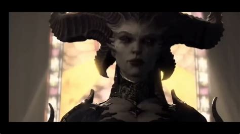 Diablo 4 Lilith Inarius Cinematic Battle 4k Youtube