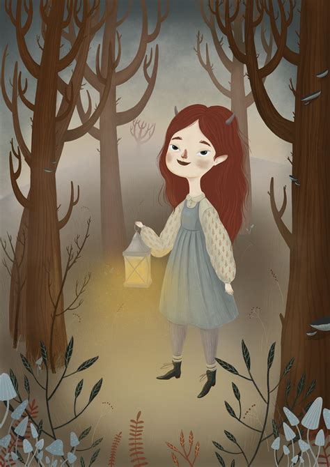 Forest Girl On Behance