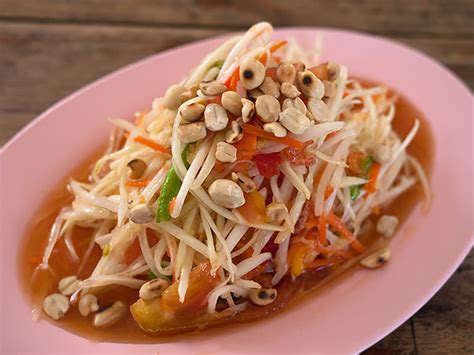 Thailand Food Exploration Som Tam Thai Beyond Sustenance