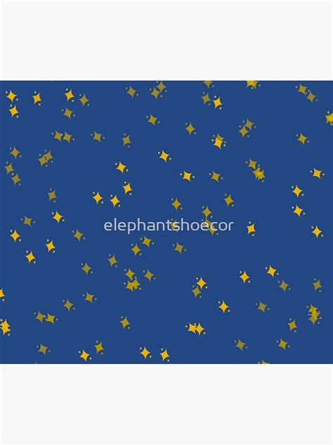 Starry Night Sky Sticker For Sale By Elephantshoecor Redbubble