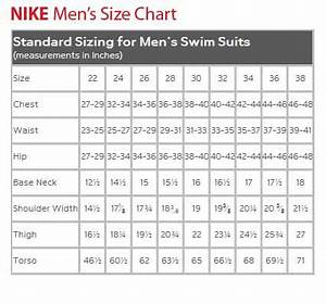 Nike Size Chart Tyr Size Chart Dolfin Size Chart