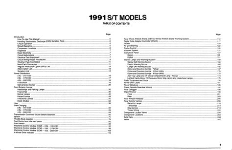 1991 & newer chev / gmc 3500 hd rt3 undercarriage mounting instructions the mounting procedure outlined below covers chevrolet and gmc 3500hd trucks built after 1991. 1991 GMC S15 Sonoma Pickup & Jimmy Wiring Diagram Manual Original