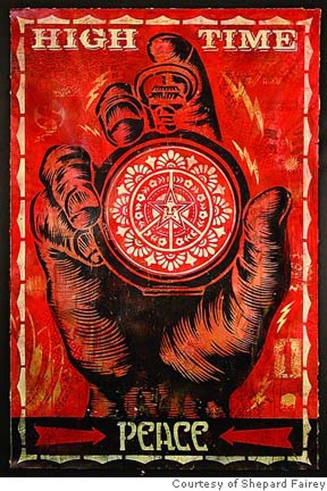Visual Arts Obey Your Muse Shepard Fairey Perhaps The Worlds Most