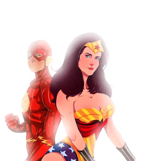 Wonder Woman And Flash By Inusen Marvel Princess Zelda Disney Princess The Flash Dc Universe