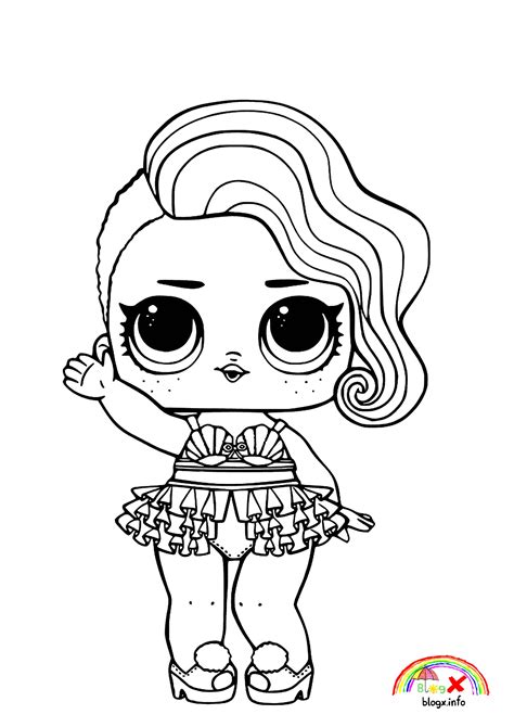 Coloring Pages Printable Lol Dolls Subeloa11