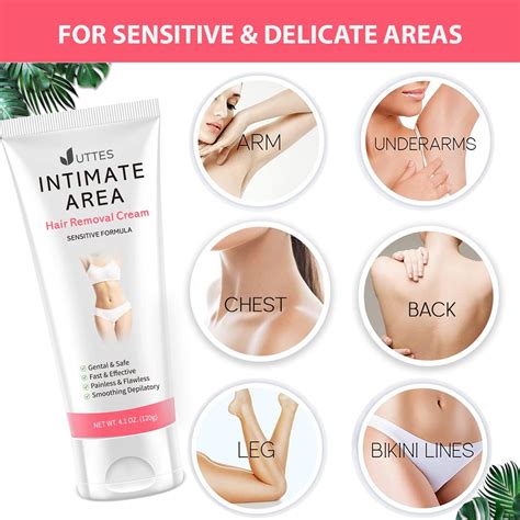 Intimate Private Hair Removal Cream For Women For Unwanted Hair In