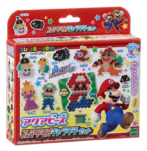 Aquabeads Super Mario Character Set Additional Beads Buy Online In