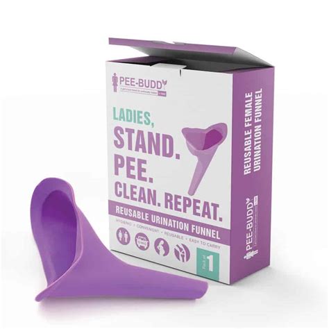 buy peebuddy stand and pee reusable portable urination funnel for women 1 unit online get