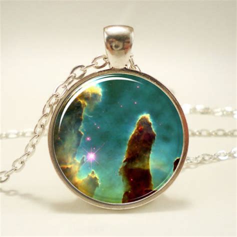 Galaxy Necklace Nebula Jewelry Stars And Universe Space Pendant On Luulla